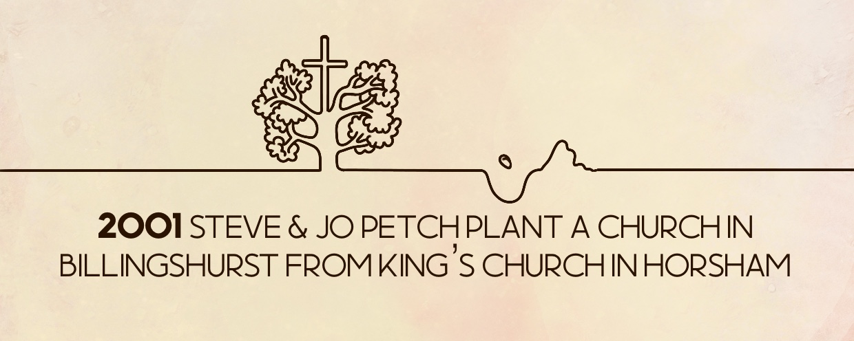 2001 Steve and Jo Petch planted from Kings Church Horsham